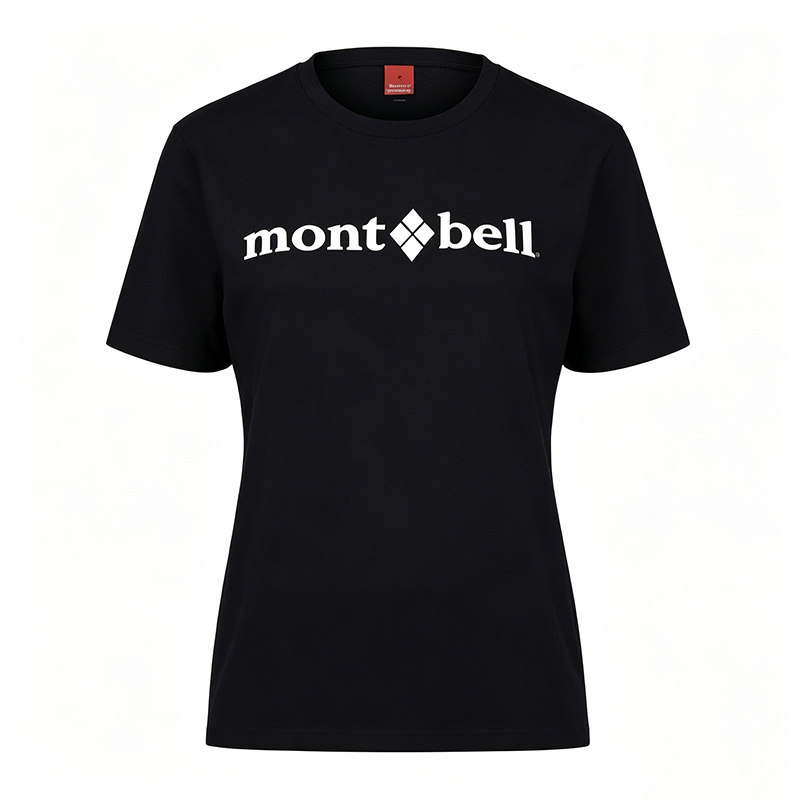 夏季montbell女短袖T恤