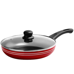 KuKiwell平底锅26cm不粘锅无油烟燃气电磁炉(不送木铲）