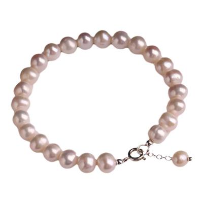 正品天然淡水珍珠手链女款轻奢简约高级感小众送母亲女友闺蜜礼物