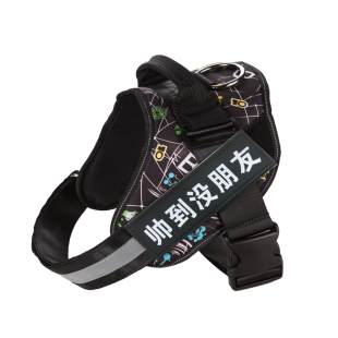 K9狗狗胸背带遛狗牵引绳金毛拉布拉多萨摩阿拉斯加中大型犬狗链子