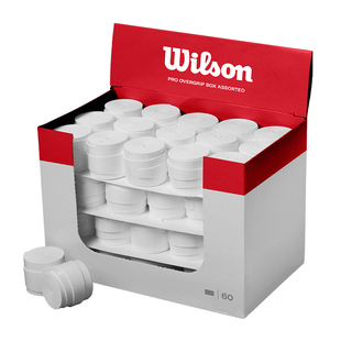 Wilson威尔胜官方白色网球拍吸汗带吸湿防滑舒适粘性专业手胶