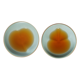 汝窑主人杯单杯品茗茶杯陶瓷个人专用功夫茶具汝瓷葫芦杯福禄寿禧