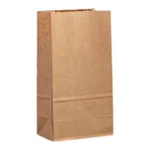 牛皮纸袋食品袋冰箱收纳面包打包袋子防油外卖吐司烘培包装袋定制