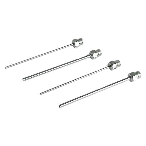 不锈钢长针式吹气喷嘴机床高压万向吹风喷头刀塔直线型水针喷水嘴