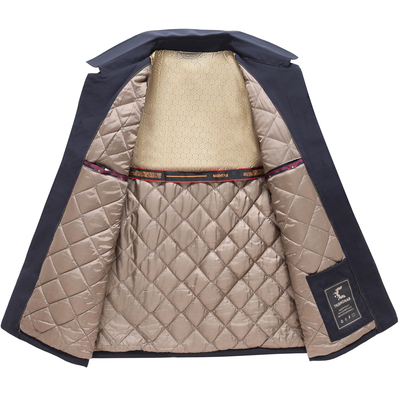 秋冬季男士爸爸加厚棉袄外套保暖