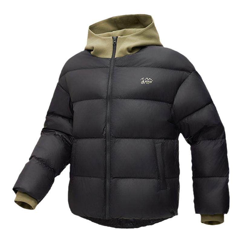 Ozark奥索卡羽绒服鹅绒连帽外套仙护盾抗菌户外保暖防泼水轻量女