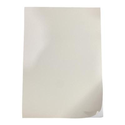 亚盛棉纹纸不干胶A4自粘贴