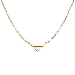 HEFANG何方珠宝幸运符号锁骨链项链轻奢配饰新年礼物