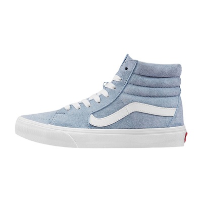 男女鞋淡蓝色翻毛皮高帮范斯VANS