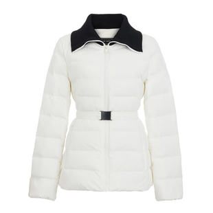 【秀智款】朗姿/MOJO AVENUE莫佐白鹅绒韩系轻薄显瘦羽绒服新款女