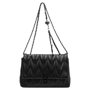 高级感复古包包2025新款潮时尚春季休闲百搭单肩包质感斜挎链条包