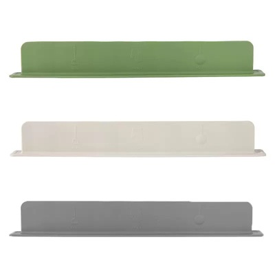 肆月莫兰迪色的硅胶挡水板