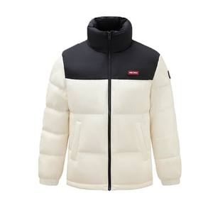 【时空道宇】鸭鸭短款立领羽绒服2025新款男女大码小个子保暖外套