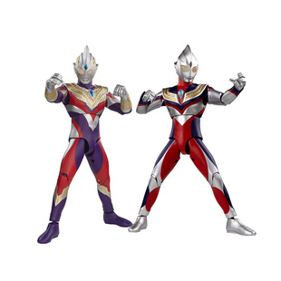 万代奥特曼玩具超可动人偶大号赛罗亚刻奥特曼男孩儿童礼物30cm