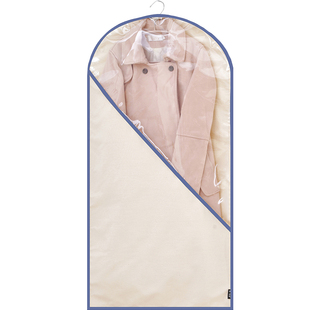 透气衣服防尘罩皮草收纳挂衣袋家用挂式貂皮衣物套子防尘袋大衣罩