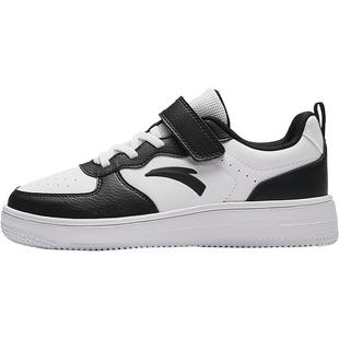 安踏儿童学生低帮板鞋男大童小白鞋女童春秋新款休闲鞋运动鞋童鞋