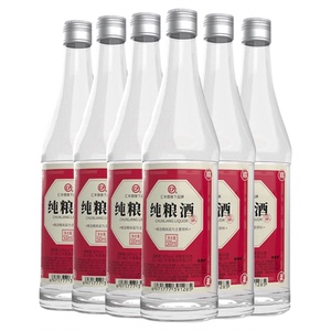 汇丰德纯粮酒500mL浓香型白酒整箱42度/52度500ml*12瓶口粮白酒