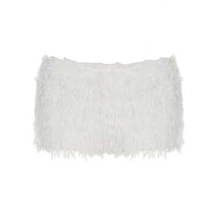 ROCKMORE【日系甜妹】毛茸茸辣妹女团风时髦热裤小众百搭修身短裤