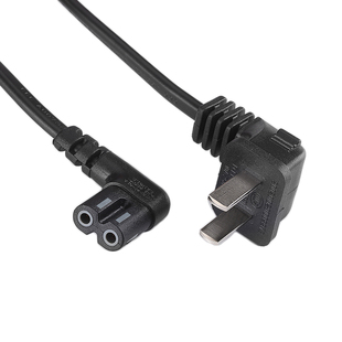 适用三星创维海信TCL尔长虹液晶电视机电源线加长2孔8字双弯头3米