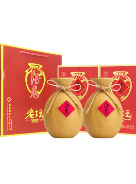 酒鬼老坛52度500ml*6瓶整箱白酒