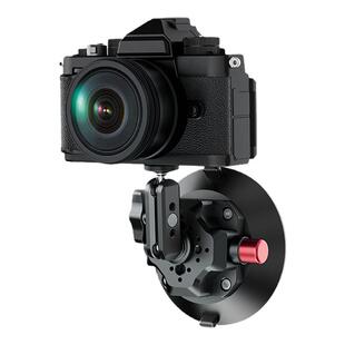 NEEWER纽尔真空吸盘云台车载拍摄支架适用手机微单运动相机gopro万向魔术手汽车固定架拍摄稳定云台摄影设备