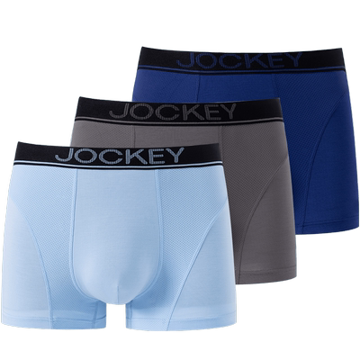 jockey男士内裤莫代尔棉透气短裤