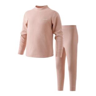 英氏儿童保暖内衣套装秋衣秋裤男女童中大童家居服加绒加厚A类冬