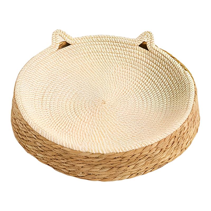 两用藤编猫窝夏日宠物好品!