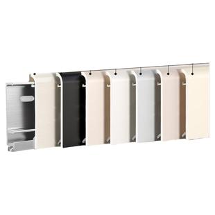 铝合金踢脚线极窄直边卡扣金属不锈钢地脚线4/6cm8公分极简贴脚线