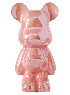 暴力熊摆件客厅轻奢家居电视柜