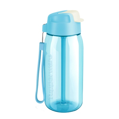 特百惠乐C随心杯550ml儿童男女运动便携学生吸管塑料水壶高颜值