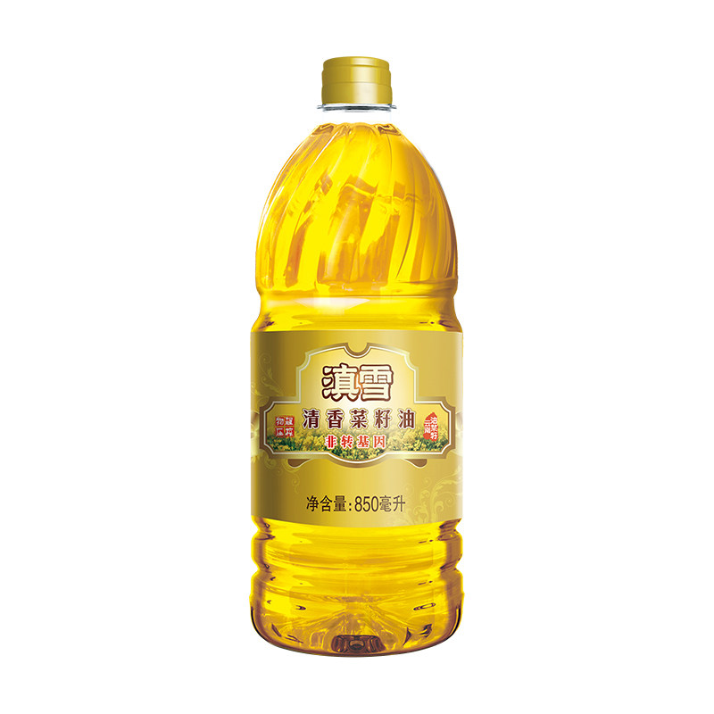滇雪云南高原清香菜籽油850mL