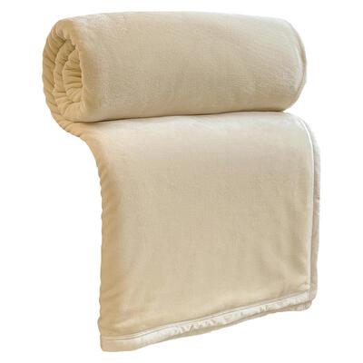 多功能牛奶绒毛毯午睡毯