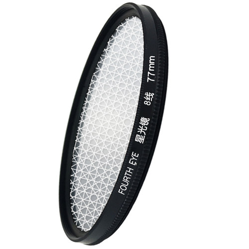Fourth Eye 星光镜 6/8线 星芒镜37/52/58/62/67/72/77mm单反滤镜
