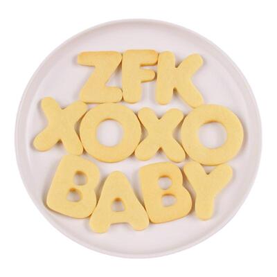 字母英文数字馒头饼干切模翻糖