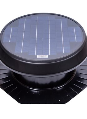 太阳能排气扇DH-350屋顶换气扇工厂负压风机别墅阳光房散热排X20