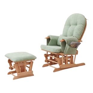 轻奢实木摇椅孕妇哺乳椅老人懒人舒适摇摇椅沙发家用阳台休闲躺椅