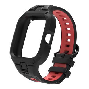 适用红米手表4表带redmiwatch4硅胶一体式腕带小米红米3手表表链3青春版全包防摔保护手表带三四代替换带配件