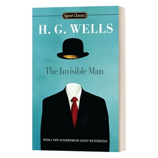 英文原版小说 The Invisible Man Signet Classics 隐身人 H.G.Wells乔治·威尔斯 英文版 进口英语原版书籍