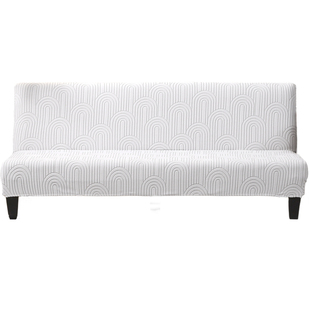 2025四季防猫抓折叠沙发床套罩全包保护梳化巾两用无扶手直排三人