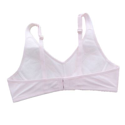 初高中纯色可爱风字母文胸罩新品