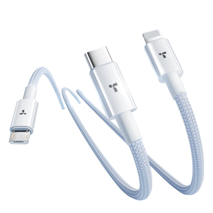 图拉斯三合一数据线适用特斯拉车载苹果一拖三充电线超快充多功能车载16iphone手机typec多usb连接carplay