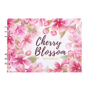 空白素描本图画本美术生马克笔专用绘画本活页可拆卸随身画画本速写本A4彩铅画本儿童学生用美术本水彩本