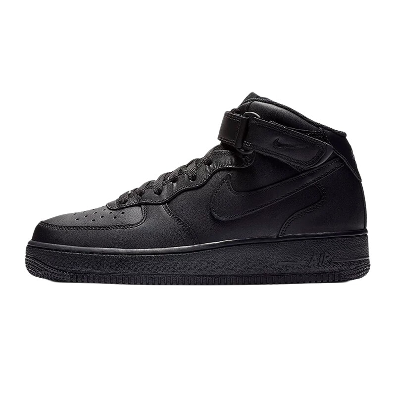 NIKE耐克男子AF1空军一号高帮纯黑运动鞋休闲鞋板鞋CW2289-001