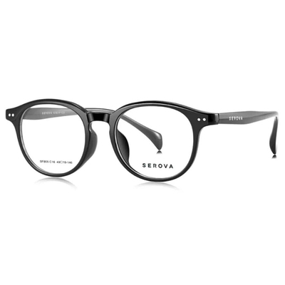 施洛华男女小圆框眼镜架