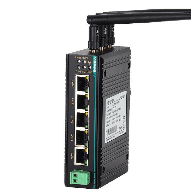 迈威工业路由器 百兆/千兆5口无线AP WiFi5双频 1WAN+4LAN口中继桥接漫游客户端 MIAP6200系列