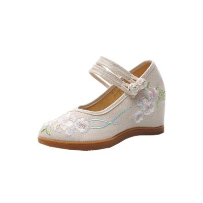 老北京布鞋女原创绣花民族风汉服