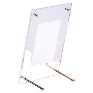 亚克力相框摆台6寸78寸透明水晶相框ins简约明信片照片展示画框架