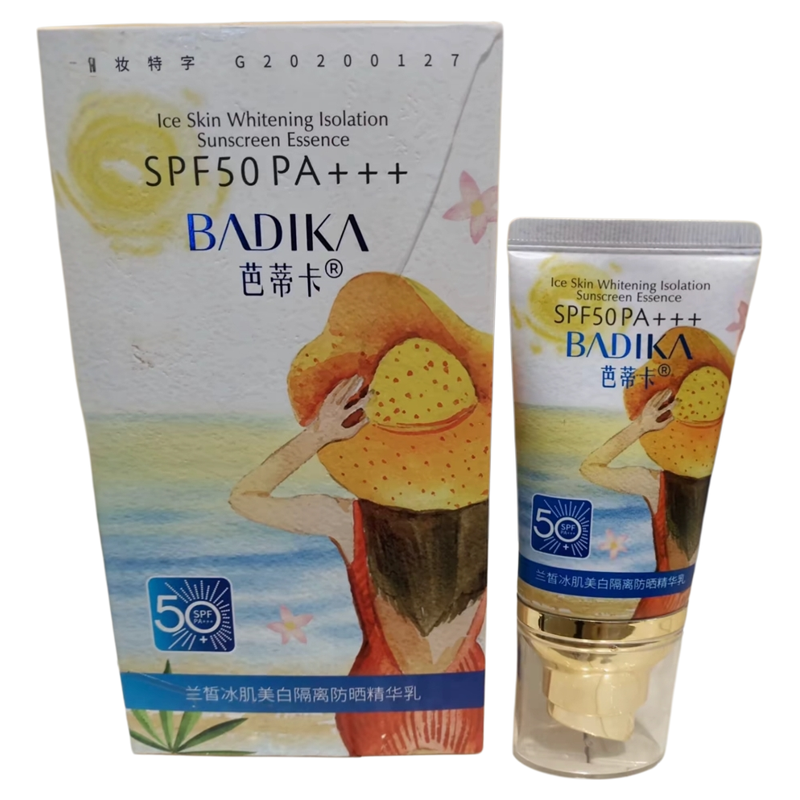芭蒂卡美白隔离精华防晒乳spf50