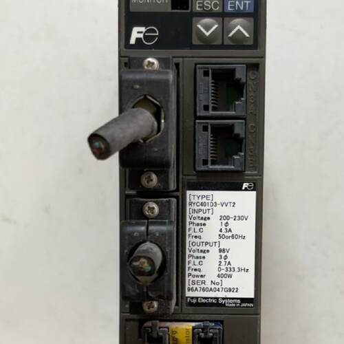 【询价】富士伺服驱动器，型号：RYC401D3-VVT2适用